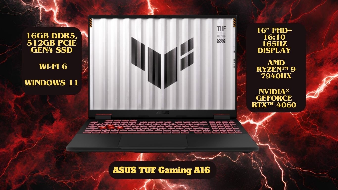 ASUS TUF Gaming A16 (2024) Gaming Laptop