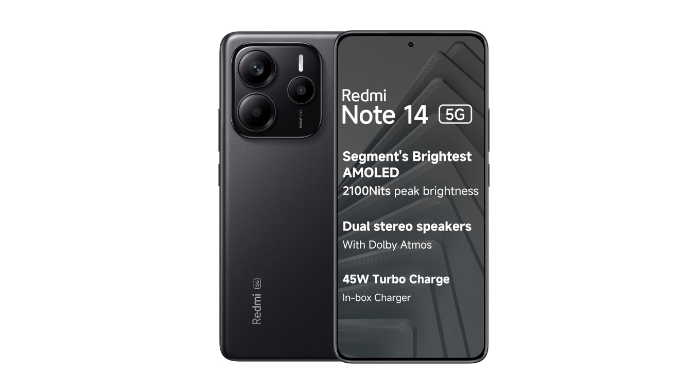 Redmi Note 14 5G Titan Black 6GB RAM 128GB